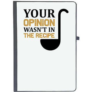                       UDNAG Ruled Notebook Diary 'Cooking | your', [A5 80Pages 80GSM]                                              
