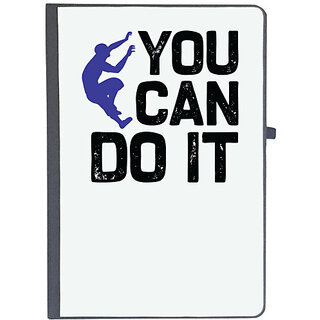                       UDNAG Ruled Notebook Diary 'Climbing | You can', [A5 80Pages 80GSM]                                              