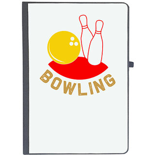                       UDNAG Ruled Notebook Diary 'Bowling | Bowling', [A5 80Pages 80GSM]                                              