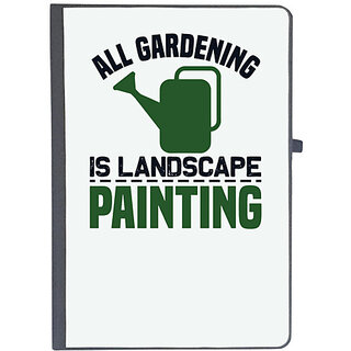                       UDNAG Ruled Notebook Diary 'Garden | All gardening', [A5 80Pages 80GSM]                                              