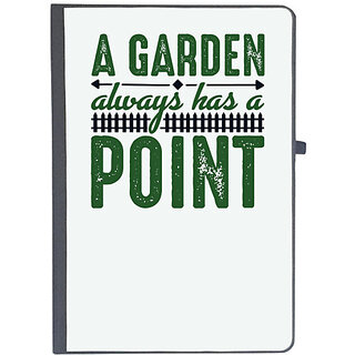                       UDNAG Ruled Notebook Diary 'Garden | A garden', [A5 80Pages 80GSM]                                              