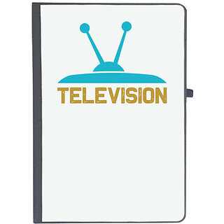                       UDNAG Ruled Notebook Diary 'TV | Television', [A5 80Pages 80GSM]                                              
