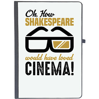                       UDNAG Ruled Notebook Diary 'Cinema | Oh how', [A5 80Pages 80GSM]                                              