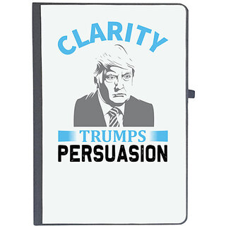                       UDNAG Ruled Notebook Diary 'Clarity | Clarity', [A5 80Pages 80GSM]                                              