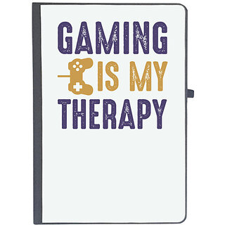                      UDNAG Ruled Notebook Diary 'Gaming | Gaming is my', [A5 80Pages 80GSM]                                              