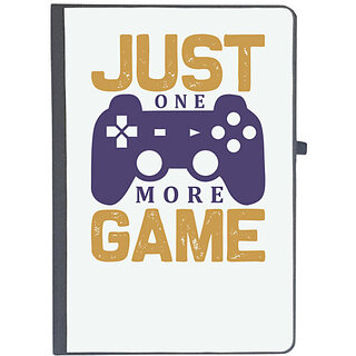                       UDNAG Ruled Notebook Diary 'Gaming | just one', [A5 80Pages 80GSM]                                              