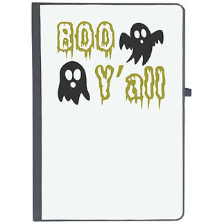                       UDNAG Ruled Notebook Diary 'Halloween | Boo yall copy', [A5 80Pages 80GSM]                                              