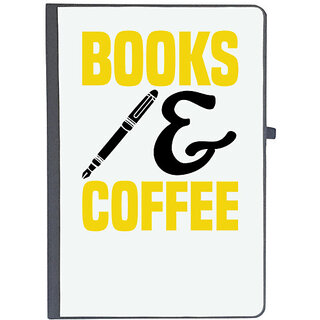                      UDNAG Ruled Notebook Diary 'Books | Books', [A5 80Pages 80GSM]                                              