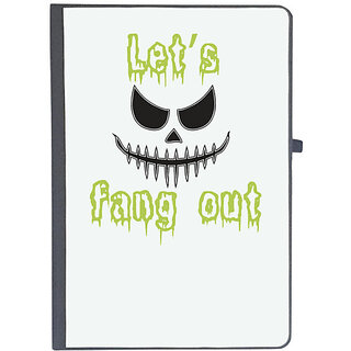                       UDNAG Ruled Notebook Diary 'Halloween | Lets fang out copy', [A5 80Pages 80GSM]                                              