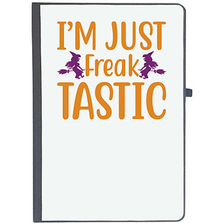                       UDNAG Ruled Notebook Diary 'Halloween | Im just Freak tastic', [A5 80Pages 80GSM]                                              