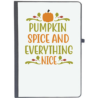                       UDNAG Ruled Notebook Diary 'Halloween | pumpkin spice and everything nice', [A5 80Pages 80GSM]                                              