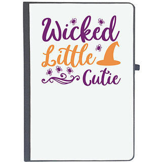                       UDNAG Ruled Notebook Diary 'witch | Wicket Little Cutie', [A5 80Pages 80GSM]                                              