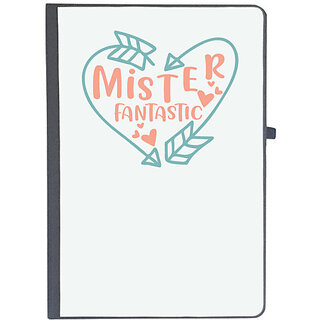                       UDNAG Ruled Notebook Diary 'witch | Mister Fangtastic', [A5 80Pages 80GSM]                                              