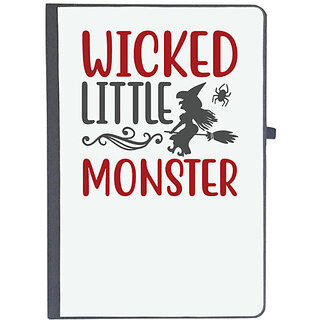                       UDNAG Ruled Notebook Diary 'witch | Wicked Little Monster', [A5 80Pages 80GSM]                                              