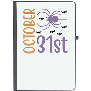                       UDNAG Ruled Notebook Diary 'Halloween | October 31st', [A5 80Pages 80GSM]                                              