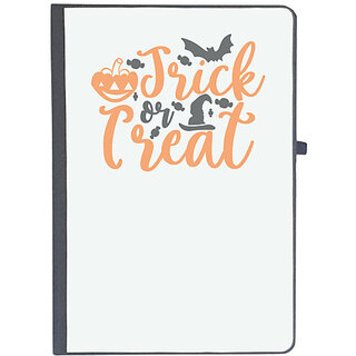                       UDNAG Ruled Notebook Diary 'Halloween | Trick or Treat_2', [A5 80Pages 80GSM]                                              
