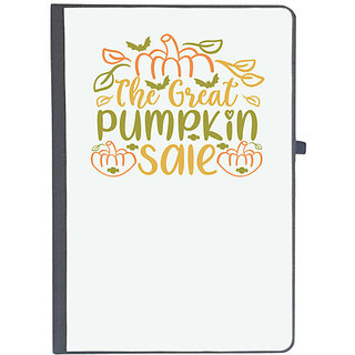                       UDNAG Ruled Notebook Diary 'Halloween | The Great Pumpkin Sale', [A5 80Pages 80GSM]                                              