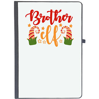                       UDNAG Ruled Notebook Diary 'Brother | Brother elf', [A5 80Pages 80GSM]                                              