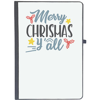                       UDNAG Ruled Notebook Diary 'Christmas | merry chrismas yallll', [A5 80Pages 80GSM]                                              