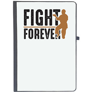                       UDNAG Ruled Notebook Diary 'Martial Art | Fight', [A5 80Pages 80GSM]                                              