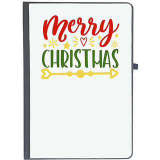                       UDNAG Ruled Notebook Diary 'Christmas | merry christmas', [A5 80Pages 80GSM]                                              