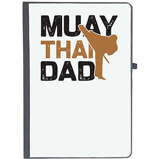                       UDNAG Ruled Notebook Diary 'Martial Art | Muay', [A5 80Pages 80GSM]                                              