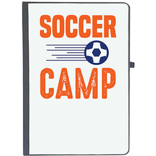                       UDNAG Ruled Notebook Diary 'Football | Soccer camp1', [A5 80Pages 80GSM]                                              