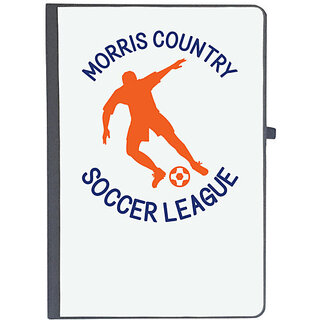                       UDNAG Ruled Notebook Diary 'Football | Morris', [A5 80Pages 80GSM]                                              