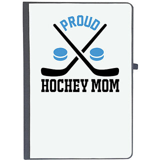                       UDNAG Ruled Notebook Diary 'Hockey | Proud', [A5 80Pages 80GSM]                                              