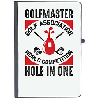                       UDNAG Ruled Notebook Diary 'Golf | Golfmaster', [A5 80Pages 80GSM]                                              