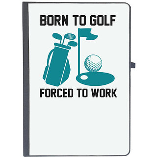                       UDNAG Ruled Notebook Diary 'Golf | Born to', [A5 80Pages 80GSM]                                              
