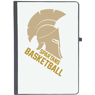                       UDNAG Ruled Notebook Diary 'Basketball | spartans', [A5 80Pages 80GSM]                                              