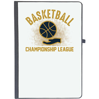                       UDNAG Ruled Notebook Diary 'Basketball | basket', [A5 80Pages 80GSM]                                              