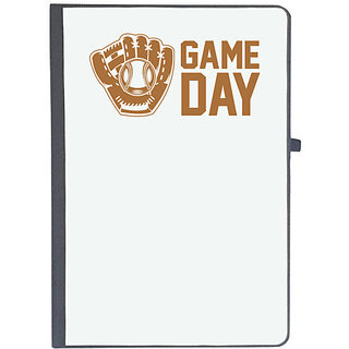                       UDNAG Ruled Notebook Diary 'Baseball | Game', [A5 80Pages 80GSM]                                              