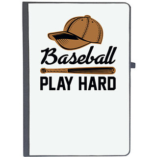                       UDNAG Ruled Notebook Diary 'Baseball | Baseball play', [A5 80Pages 80GSM]                                              