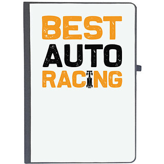                       UDNAG Ruled Notebook Diary 'Racing | Best copy 3', [A5 80Pages 80GSM]                                              