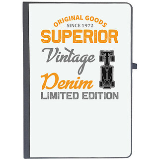                       UDNAG Ruled Notebook Diary 'Vintage | Original', [A5 80Pages 80GSM]                                              
