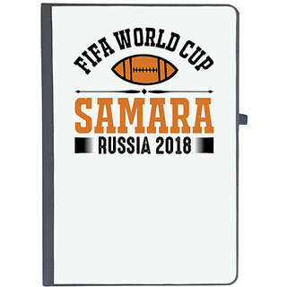                       UDNAG Ruled Notebook Diary 'Football | Fifa world', [A5 80Pages 80GSM]                                              