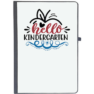                       UDNAG Ruled Notebook Diary 'Kinder Garten | hello kindergarten', [A5 80Pages 80GSM]                                              