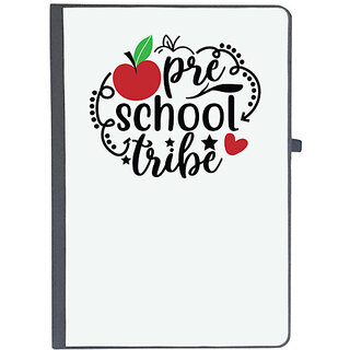                       UDNAG Ruled Notebook Diary 'Teacher Student | preschool tribe', [A5 80Pages 80GSM]                                              