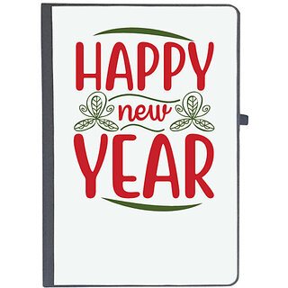                       UDNAG Ruled Notebook Diary 'Christmas | Happy new year', [A5 80Pages 80GSM]                                              