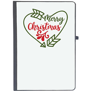                       UDNAG Ruled Notebook Diary 'Christmas | Merry christmas copy', [A5 80Pages 80GSM]                                              