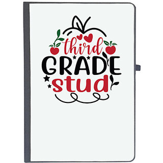                       UDNAG Ruled Notebook Diary 'Teacher Student | Third grade tude', [A5 80Pages 80GSM]                                              