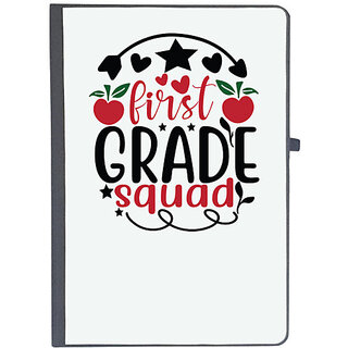                       UDNAG Ruled Notebook Diary 'Teacher Student | 1st grade squad', [A5 80Pages 80GSM]                                              