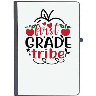                       UDNAG Ruled Notebook Diary 'Teacher Student | first grade tribe', [A5 80Pages 80GSM]                                              