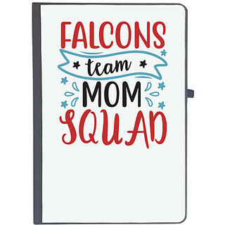                      UDNAG Ruled Notebook Diary 'Mother | Falcons team mom squad', [A5 80Pages 80GSM]                                              