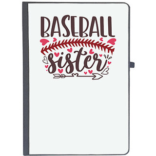                       UDNAG Ruled Notebook Diary 'Baseball | Baseball sister', [A5 80Pages 80GSM]                                              