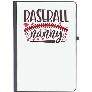                       UDNAG Ruled Notebook Diary 'Baseball | Baseball nanny', [A5 80Pages 80GSM]                                              