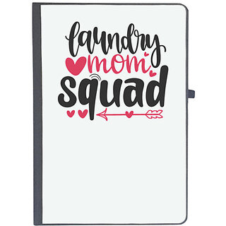                       UDNAG Ruled Notebook Diary 'Mother | LAUNDRY mom squad', [A5 80Pages 80GSM]                                              