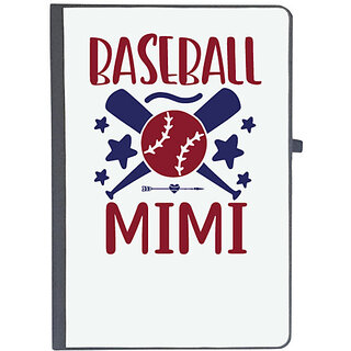                       UDNAG Ruled Notebook Diary 'Baseball | baseball mimi', [A5 80Pages 80GSM]                                              